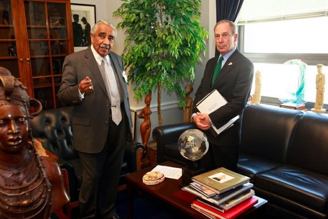 Rep. Rangel and Mayor Bloomberg in 2010